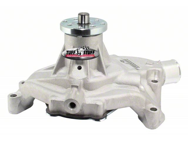 1967-1971 Chevrolet Camaro Platinum Water Pump; 5.625 in. Hub Height; 5/8 in. Pilot; Standard Flow; 3/8 in.-16 Hole; Threaded Water Port; Factory Cast PLUS+; 1635E