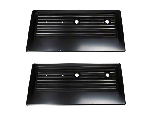 1967-1971 Chevy Truck Door Panels, Black