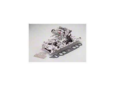 1967-1972 Camaro Edelbrock 2064 Manifold And Carb Kit; Performer Rpm; Air-Gap; Big Block Chevy; Rectangle Port