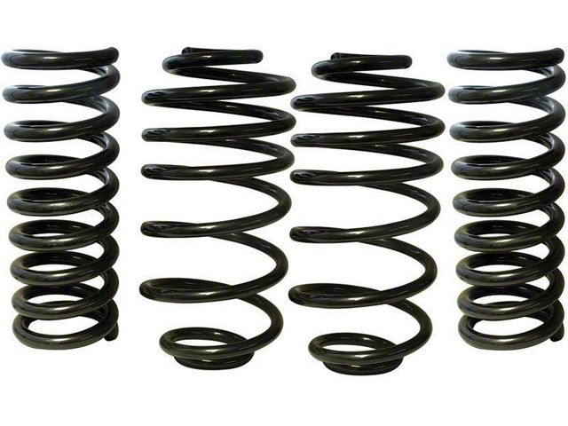 1967-1972 Chevelle Spring Set, Lowered, 1 Drop, Front & Rear, Eibach