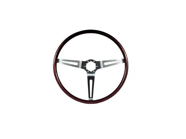 1967-1972 Chevy-GMC Truck Deluxe Wood Steering Wheel, Simulated Rosewood