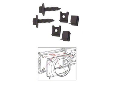 Fan Shroud Mounting Kit 67-72