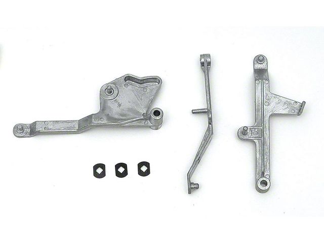 1967-1972 Chevy/GMC Truck Heater & Air Conditioning Control Lever Set