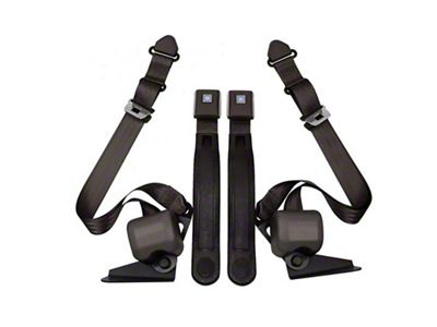 1967-1972 Chevy or GMC Truck 3 Point Retractable Seat Belt, Direct Fit, Bucket Seats