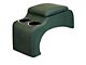 1967-1972 Chevy-GMC Truck Center Console, Custom Forest Green With White Stitching-For Use With TMI Seats