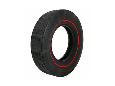 1967-1972 Mustang E70 x 14 Firestone Wide Oval Tire with 3/8 Red Line