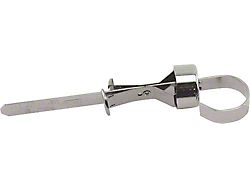 1967-1973 Mustang Chrome Power Steering Pump Cap with Dipstick for Ford Pump