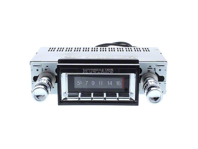Custom Autosound USA-740 Series Radio with Bluetooth (67-73 Mustang)