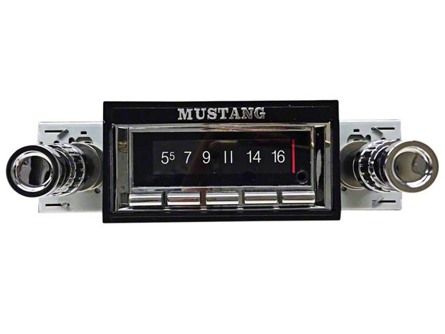 Custom Autosound 1967-1973 Mustang USA-740 Radio with Bluetooth and USB