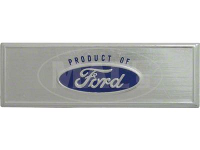 Door Scuff Plate Emblem (1967 Mustang)