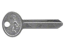 1967-1973 Mustang Double-Sided Pony Trunk and Glove Box Key Blank