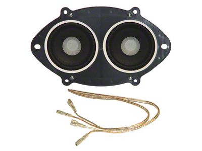 1967-1973 Mustang Ken Harrison Dual 3.5 Speaker Assembly