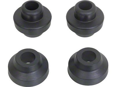 1967-1973 Mustang Rubber Strut Rod Bushing Kit, 4 Pieces