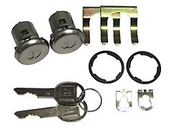 67-78 Camaro Door Lock Cylinder w/ Late Round Keys