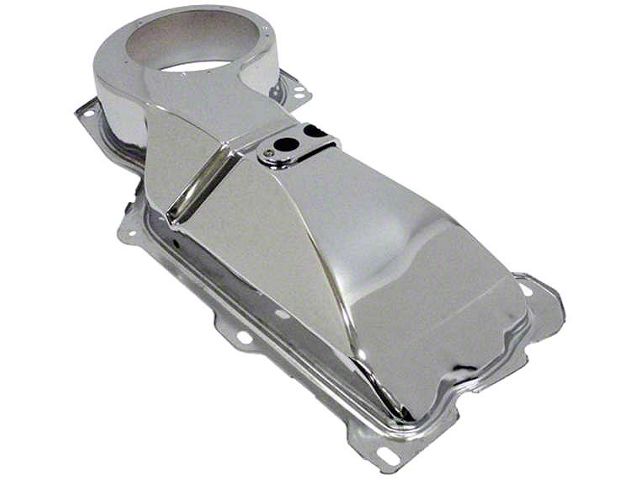 1967-1981 Camaro Firewall Heater Box Cover For Cars Without Factory Air Conditioning With Big Block Engine Chrome