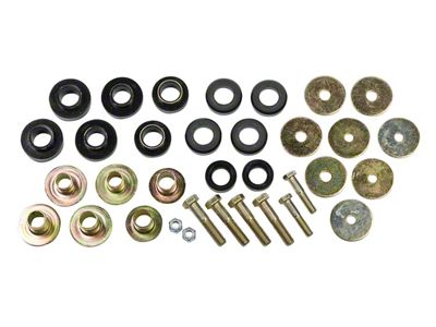 1967-1981 Camaro Polyurethane body mount kit- Heidts CF-106