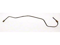 1967-1982 Corvette Brake Caliper Line Stainless Steel Without Armor Left Rear