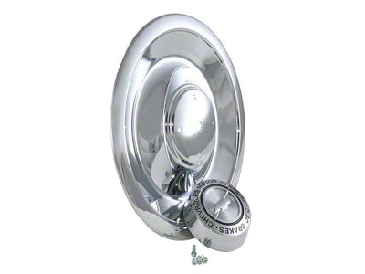 1976 - 1982 Corvette Spinner Set, Swept Ear (for use with factory aluminum wheels