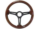 VSW Steering Wheel Mahogany With Black Spokes (68-82 Corvette C3)