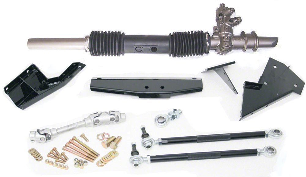 Ecklers Steeroids Manual Steering Rack and Pinion Conversion Kit (6782