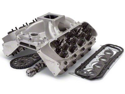 1967-1986 Camaro Edelbrock 2088 Power Package Top End Kit Small Block 363 Hp