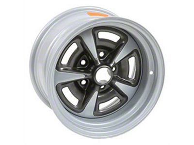 1967-1992 Firebird Rally II Style Wheel, 15 x 8 With 4.5 Backspace