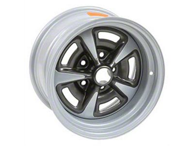 1967-1992 Firebird Rally II Style Wheel, 15 x 8 With 4.5 Backspace