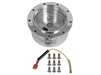1967-1994 Chevy-GMC Truck Lecarra Nine Bolt Steering Wheel Adapter Billet Aluminum-Polished