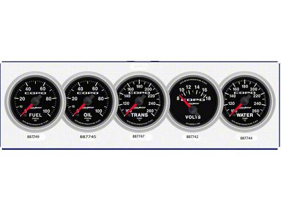 1967-2002 Camaro COPO Oil Pressure Gauge, AutoMeter