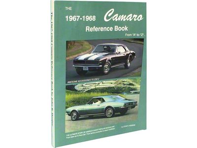 1967-68 Camaro Reference Book