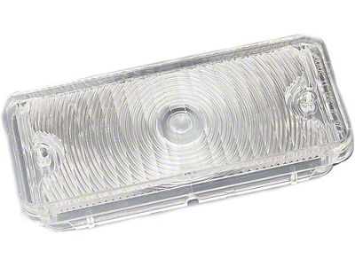 1967-68 Chevy Truck Parking Light Turn Signal Lens Clear Left