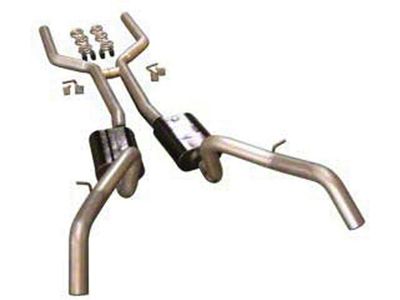 1967-69 Camaro Dual Exhaust Kit, 3, Flowmaster-Coupe