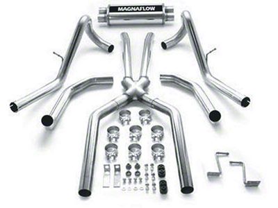 1967-69 Camaro Dual Stainless Steel Exhaust System, 2.5 MagnaFlow Street Series