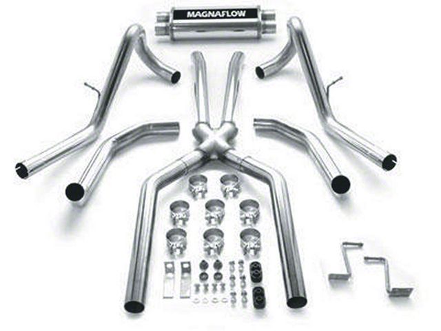 1967-69 Firebird Dual Stainless Steel Exhaust System, 2.5 MagnaFlow Street Series