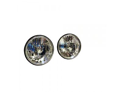 Headlight, 5 3/4 Round Elite Diamond Halogen