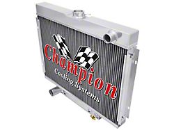 1967-69 Ranchero 2-Row Core All-Aluminum Champion Radiator For Big Block Engine (390/429 V8)