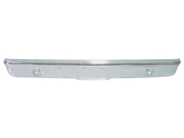 1967-70 Chevy Truck Front Bumper With Fog Light Holes-AMD