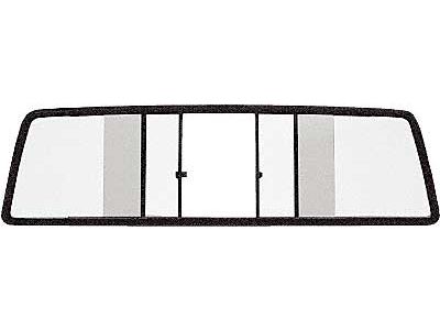 Sliding Rear Window/ Dark Gray Solar Tinted Glass