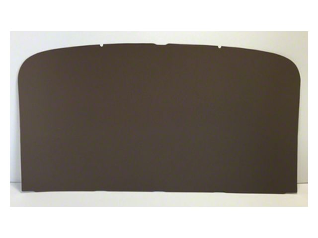 1967-72 Ford Pickup Truck Headliner - Non-Perforated - Dark Brown