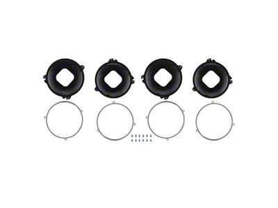 1967-72 GMC Truck Headlamp Mounting Bucket Set