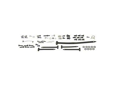 1967 Camaro Air Conditioning Bolt & Hardware Kit, Firewall Forward, Complete