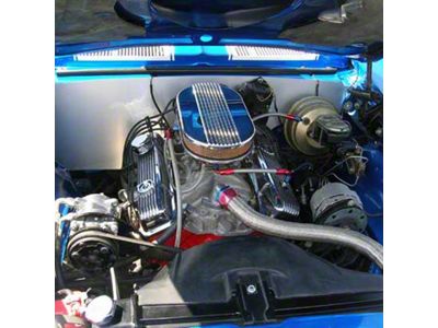 Anodized Firewall Cover w/ Heater Holes (1967 Camaro)