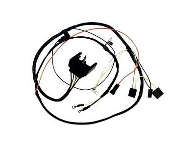 Engine Wiring Harness,Small Block,w/ Warning Lights,1968