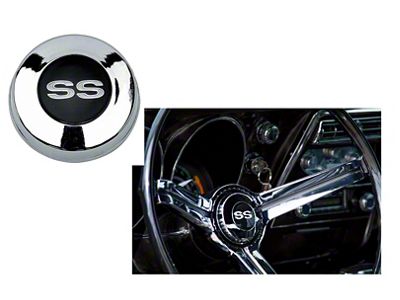 Horn Cap,Standard Or Deluxe Steering Wheel,SS,1967