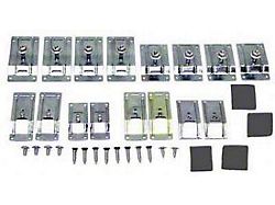 Lower Body Molding Clip Set,Rally Sport RS ,1967