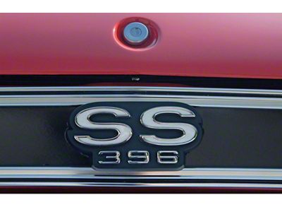 Emblem,SS 396,Rear,1967