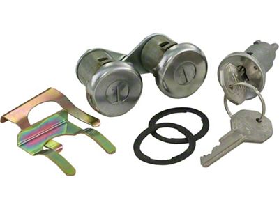 1967 Corvette Ignition And Door Lock Set