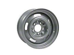 Wheel Vintiques 30 Series Corvette Rallye Silver Wheel; 15x6