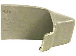1967 Corvette Valance Panel Bonding Strip Right Black