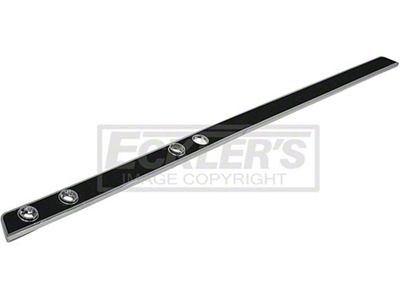 OPR 1967 El Camino Dash Upper Dash Strip,for cars without air conditioning